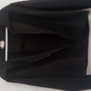 Jalate dress zip up jacket, size 11 women, black